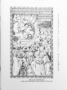 Catholic Family Living Activity Packet: Catholic Halloween (image for) Catholic Family Living Activity Packet: Catholic Halloween