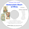 (image for) Holy Card CD - Immaculate Heart of Mary images